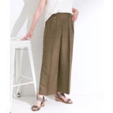 ブラウン(043) | 【S LL 洗濯後しわになりにくい】ゴールドパーツできれい見え | SHOO・LA・RUE