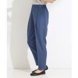 【洗濯機可】きれいめにもカジュアルにも 麻調テーパードパンツ | SHOO・LA・RUE | 詳細画像10 