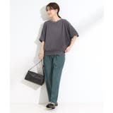 【洗濯後しわになりにくい】さらっとタッチの 5分袖ドルマンブラウス | SHOO・LA・RUE | 詳細画像15