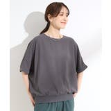 【洗濯後しわになりにくい】さらっとタッチの 5分袖ドルマンブラウス | SHOO・LA・RUE | 詳細画像13