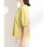 【S-LL/ひんやり/UV】スキッパーネックで女性らしい きれい見えトップス | SHOO・LA・RUE | 詳細画像14
