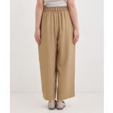 【S-LL】腰まわりや太ももを自然にカバー タックワイドパンツ | SHOO・LA・RUE | 詳細画像11 