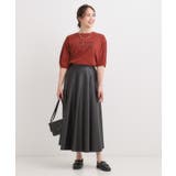 【S-LL/ひんやり】大人の5分袖 プリントTシャツ | SHOO・LA・RUE | 詳細画像11