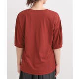 【S-LL/ひんやり】大人の5分袖 プリントTシャツ | SHOO・LA・RUE | 詳細画像15