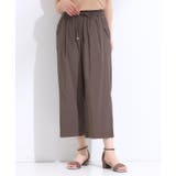 【着丈選べる/S-LL】触れる度ひんやり ゆるきれい イージーワイドパンツ | SHOO・LA・RUE | 詳細画像4 