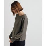ボートネックヨークリブプルオーバー【洗える】 | grove | 詳細画像12