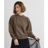 ウールブレンドボリュームスリーブニット | grove | 詳細画像6