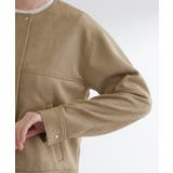 日常を華やかにするスエード調ブルゾン | grove | 詳細画像19