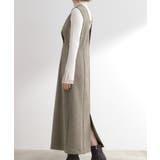 【秋から冬まで活躍】スエードライクジャンパードレス | grove | 詳細画像10 