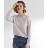 【最終お値下げ！】ガーターボートネックプルオーバー【洗える/毛玉軽減】 | grove | 詳細画像5 