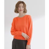 【最終お値下げ！】ガーターボートネックプルオーバー【洗える/毛玉軽減】 | grove | 詳細画像18 