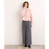 【洗える】ふんわりウール混ボトルネックニット | grove | 詳細画像15