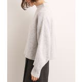 【洗える】ふんわりウール混ボトルネックニット | grove | 詳細画像25