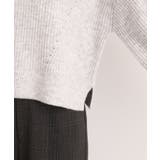 【洗える】ふんわりウール混ボトルネックニット | grove | 詳細画像29