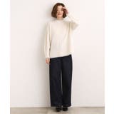 【洗える】ふんわりウール混オーバーサイズニット | grove | 詳細画像3 