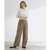 【洗える】毎日履きたいチェックワイドパンツ | grove | 詳細画像6