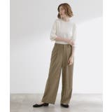 【洗える】毎日履きたいチェックワイドパンツ | grove | 詳細画像7