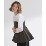 一枚でトレンド完成！体型カバーも叶うニットビスチェドッキングブラウス | grove | 詳細画像5 