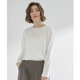 オフホワイト(103) | 【UVカット】ロゴアソートベーシックロンT | grove