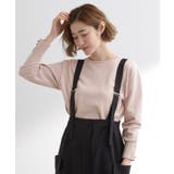 ON/OFF毎日使える!袖口ボタンドロップショルダーニット | grove | 詳細画像17