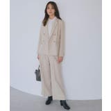 【カセット服】洗えるストレートワイドパンツ | grove | 詳細画像9 