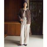 【カセット服】洗えるストレートワイドパンツ | grove | 詳細画像8 