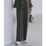 ブラウン(044) | 【カセット服】洗えるストレートワイドパンツ | grove