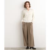 ラメフェザーヤーン オープンカラーニット | grove | 詳細画像4