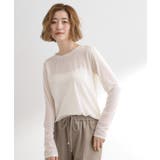 オフホワイト(003) | シアーカットベロアロンT | grove