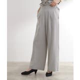 サス付きセンタープレスワイドパンツ | grove | 詳細画像3