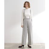 サス付きセンタープレスワイドパンツ | grove | 詳細画像6