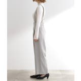 サス付きセンタープレスワイドパンツ | grove | 詳細画像25