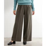 サス付きセンタープレスワイドパンツ | grove | 詳細画像17