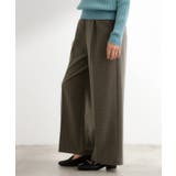 サス付きセンタープレスワイドパンツ | grove | 詳細画像18