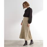 しっとりスエードで描くやわらかなマーメイドスカート | grove | 詳細画像4