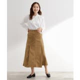 しっとりスエードで描くやわらかなマーメイドスカート | grove | 詳細画像13