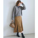 しっとりスエードで描くやわらかなマーメイドスカート | grove | 詳細画像1