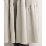 【石川梨花さん着用】スエードライク マキシティアードスカート | grove | 詳細画像20