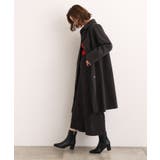 クラシカルな佇まい 大人のステンカラーロングコート | grove | 詳細画像8 