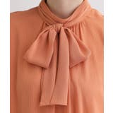 シアーストライプボウタイブラウス | grove | 詳細画像16