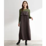 【毛玉軽減】配色ラインランダムリブニット | grove | 詳細画像11