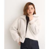 ふんわりと包み込む、リュクスなフェイクファーブルゾン | grove | 詳細画像7 