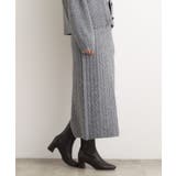 【SETITEM】ケーブルニットスカート | grove | 詳細画像7