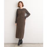 【SETITEM】ケーブルニットスカート | grove | 詳細画像12