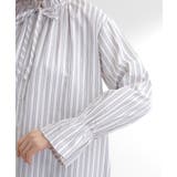 【石川梨華さん着用】フリルカラーリボンブラウス | grove | 詳細画像27