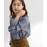 【石川梨華さん着用】フリルカラーリボンブラウス | grove | 詳細画像12