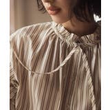 【石川梨華さん着用】フリルカラーリボンブラウス | grove | 詳細画像17