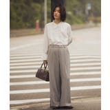 【石川梨華さん着用】フリルカラーリボンブラウス | grove | 詳細画像7