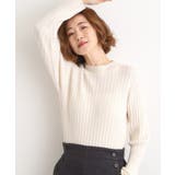 【石川梨華さん着用】ミニケーブルニット【毛玉軽減/洗える】 | grove | 詳細画像3