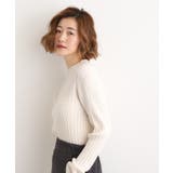 【石川梨華さん着用】ミニケーブルニット【毛玉軽減/洗える】 | grove | 詳細画像4